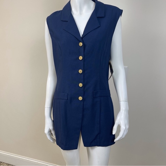 Vintage Kathie Lee Women’s Button Up Vest - Picture 1 of 6